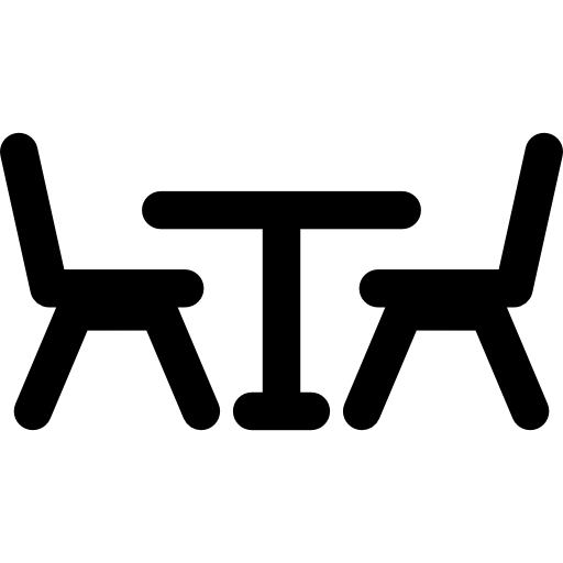 8 Mesas e 16 Cadeiras